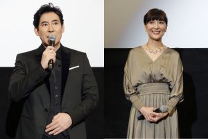 高嶋政伸・生田智子　映画『アパレル・デザイナー』公開記念舞台挨拶に登壇！！