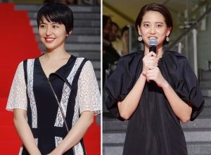 長澤まさみ・山崎紘菜　映画『50回目のファーストキス』レッドカーペットセレモニーに登壇！