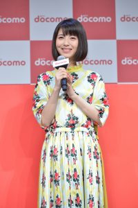 浜辺美波　NTTドコモ「2018-2019冬春　新商品発表会」に登壇！！