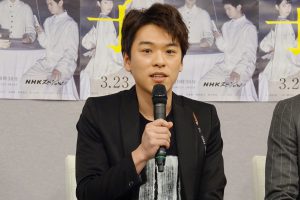 長村航希　NHKスペシャル「詐欺の子」会見に登壇！！