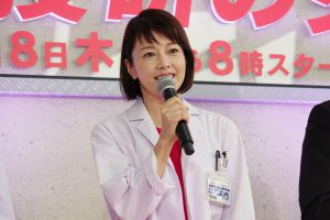 沢口靖子　ドラマ「科捜研の女」記者会見に登壇！！