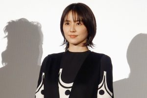 長澤まさみ　映画『キングダム』初日舞台挨拶に登壇！！