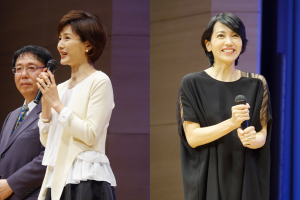 水野真紀・遠藤久美子　映画『武蔵－むさし－』完成披露試写会に登壇！！