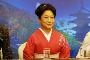 山村紅葉　八月新派公演『京都 都大路謎の花くらべ』製作発表記者会見に登壇！！