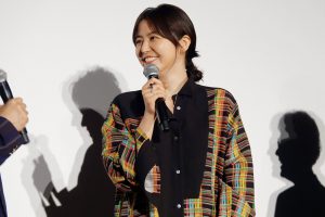 長澤まさみ　映画『コンフィデンスマンJP』大ヒット御礼舞台挨拶にサプライズ登壇！！