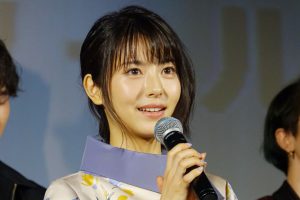 浜辺美波　映画『HELLO WORLD』プロジェクト始動イベントに登壇！！