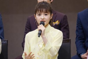 昆夏美　ミュージカル「ミス・サイゴン」製作発表記者会見に登壇！！