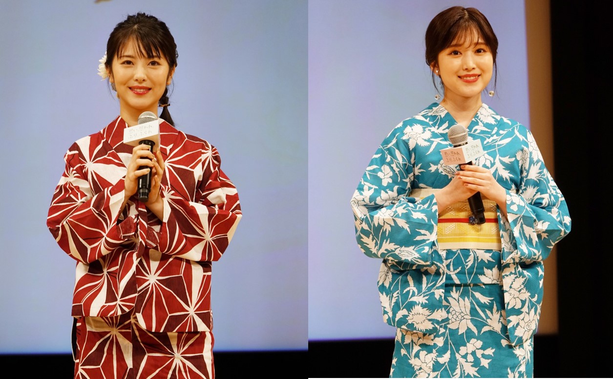 浜辺美波 福本莉子 映画 思い 思われ ふり ふられ リモート七夕祭りイベントに登壇 東宝芸能