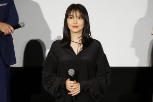 長澤まさみ　映画『コンフィデンスマンJP プリンセス編』大ヒット御礼舞台挨拶に登壇！