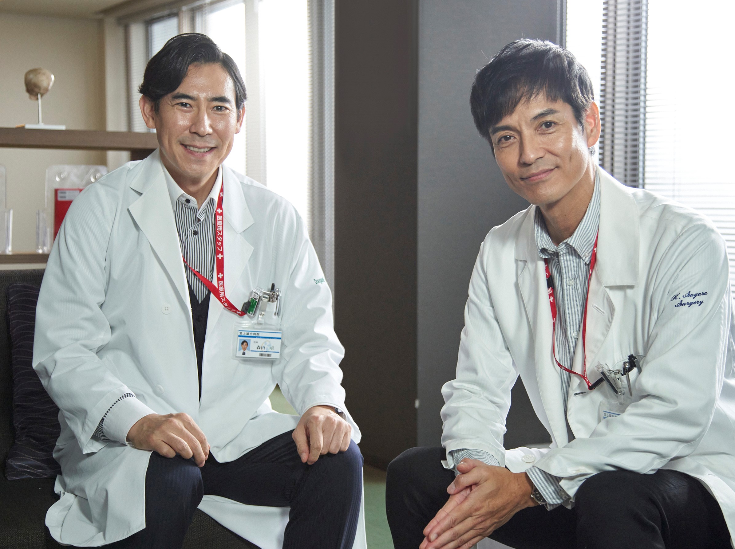 高嶋政伸・尾崎右宗 ドラマ「DOCTORS～最強の名医～」2021新春