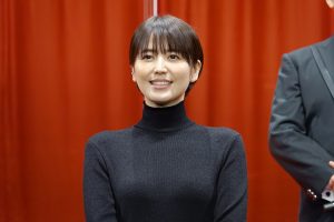 長澤まさみ　映画『マスカレード・ナイト』完成披露試写会に登壇！