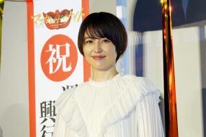 長澤まさみ　映画『マスカレード・ナイト』大ヒット御礼舞台挨拶に登壇！