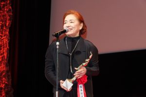 宮本信子　第76回毎日映画コンクール　表彰式に登壇！