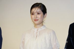 福本莉子　映画『君が落とした青空』大ヒット御礼舞台挨拶に登壇！