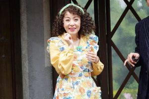 羽野晶紀　舞台「NOISES OFF」囲み取材に登壇！