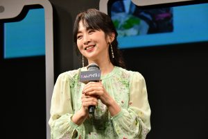 斉藤由貴　映画『マッチング』完成披露試写会に登壇！