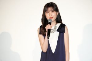 福本莉子　映画『ディア・ファミリー』初日舞台挨拶に登壇！