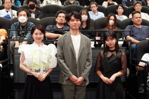 水野真紀・橘春軌・岡本弥歩 映画『GEMNIBUS vol.1』舞台挨拶に登壇!