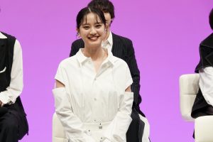 山崎紘菜 ドラマ「ジョフウ 〜女性に××××って必要ですか?〜」記者会見に登壇!