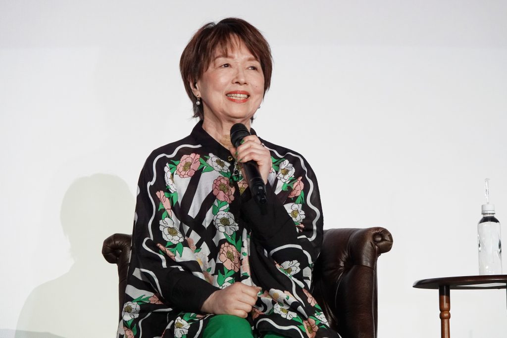 宮本信子　伊丹十三4K映画祭『マルタイの女』上映記念登壇イベントに登壇！