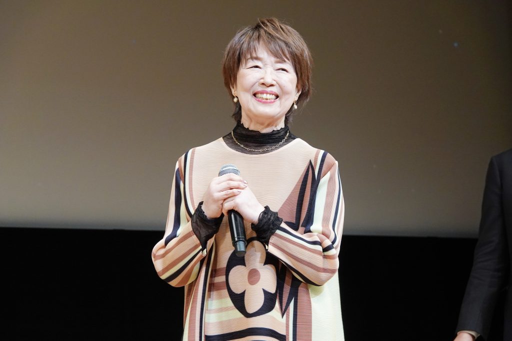 宮本信子　「第15回 衛星放送協会 オリジナル番組アワード」 授賞式に登壇！