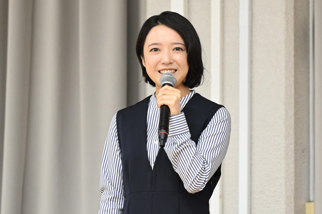 上白石萌音　ドラマ「ちはやふる－めぐり－」第1話学生試写会に登壇！