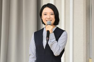 上白石萌音 ドラマ「ちはやふる-めぐり-」第1話学生試写会に登壇!