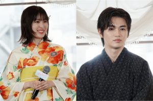 福本莉子・西垣匠 映画『隣のステラ』完成報告七夕イベントに登壇!
