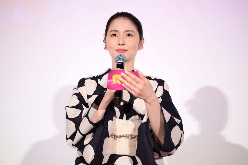 長澤まさみ　映画『ドールハウス』大ヒット感謝御礼舞台挨拶に登壇！
