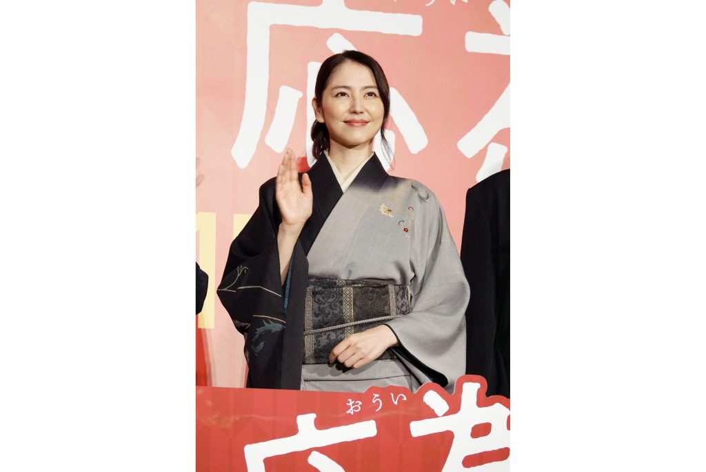 長澤まさみ　映画『おーい、応為』完成披露上映会に登壇！