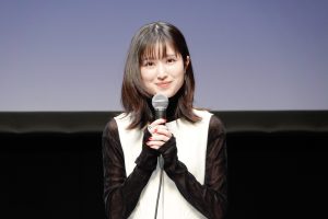 福本莉子　「HANEDA GODZILLA GLOBAL PROJECT」完成報告イベントに登壇！