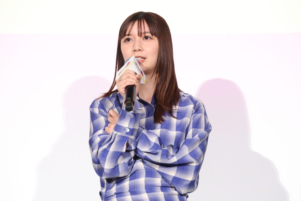 上白石萌歌　映画『ロマンティック・キラー』ロマンティック御礼舞台挨拶に登壇！