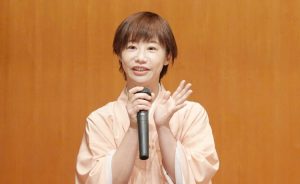 蝶花楼桃花　「早朝寄席復活記者会見」に登壇！