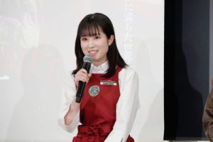 福本莉子　ドラマ「ラムネモンキー」制作発表会に登壇！