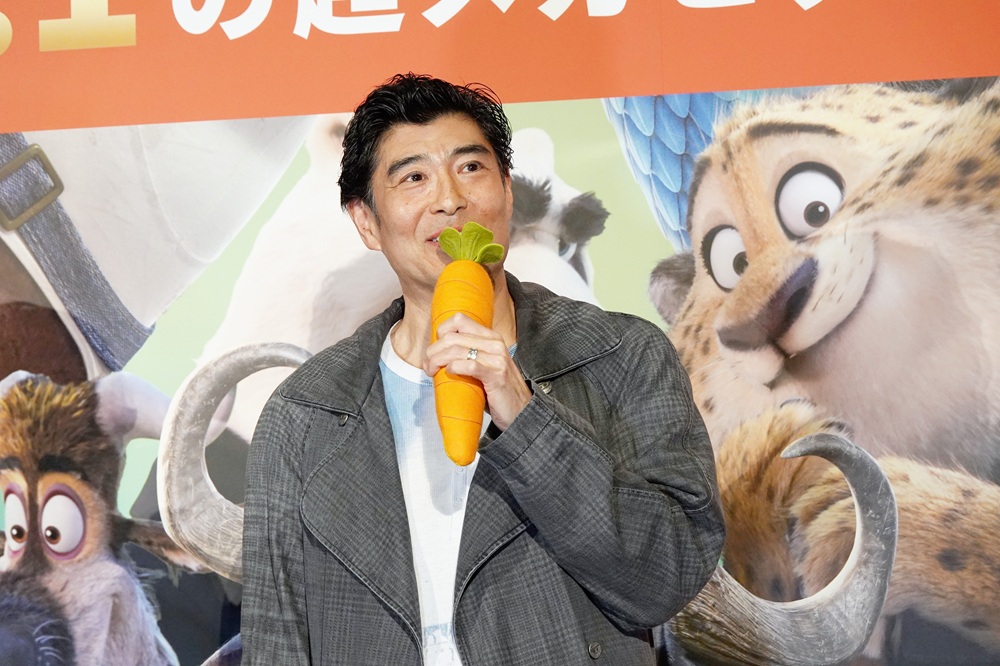 髙嶋政宏　映画『ズートピア２』超メガヒット御礼舞台挨拶に登壇！