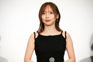 齊藤京子　映画『教場 Requiem』初日舞台挨拶に登壇！