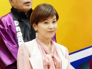 沢口靖子　熱海五郎一座「仁義なきストライク～弾かれた栄光と約束のテンフレーム～」 製作発表記者会見に登壇！