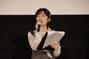 黒沢ともよ　映画『最終楽章 響け！ユーフォニアム』前編　完成披露上映会に登壇！