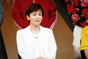 沢口靖子　熱海五郎一座「仁義なきストライク～弾かれた栄光と約束のテンフレーム～」初日前取材会に登壇！