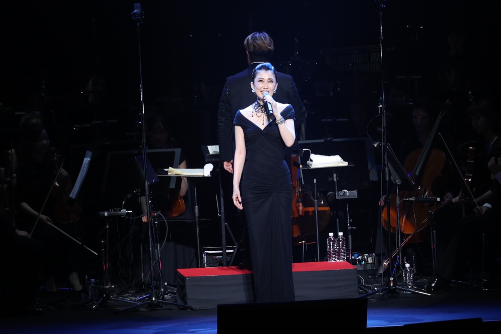 一路真輝　「昭和ゴールデンHITS 100 in Orchestra」囲み取材に登壇！