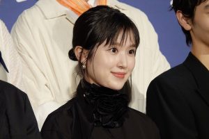 福本莉子　映画『時給三〇〇円の死神』完成披露試写会に登壇！