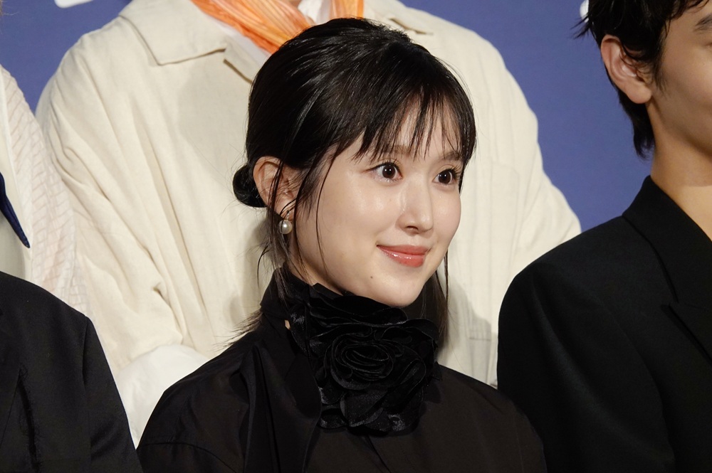 福本莉子　映画『時給三〇〇円の死神』完成披露試写会に登壇！