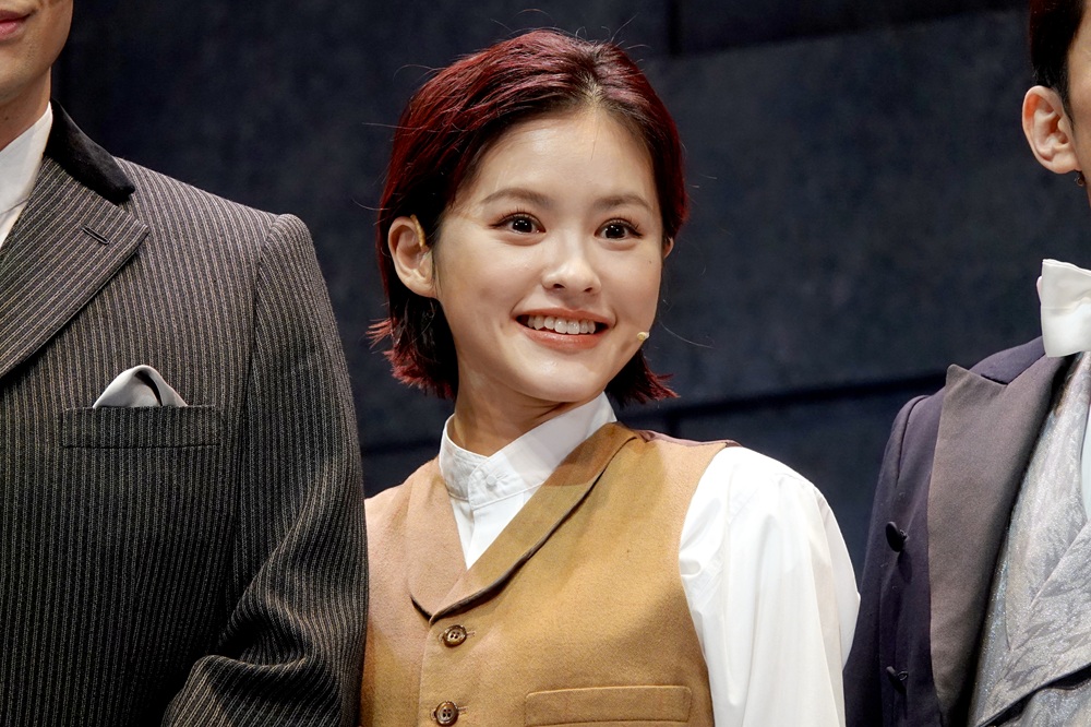 昆夏美　ミュージカル「ニコラ・テスラ ～エジソンが恐れた孤高の天才～」囲み取材に登壇！
