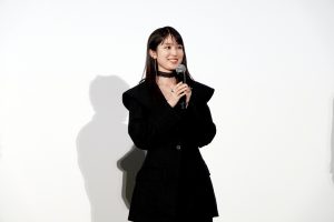 福本莉子　映画『時給三〇〇円の死神』公開御礼舞台挨拶に登壇！